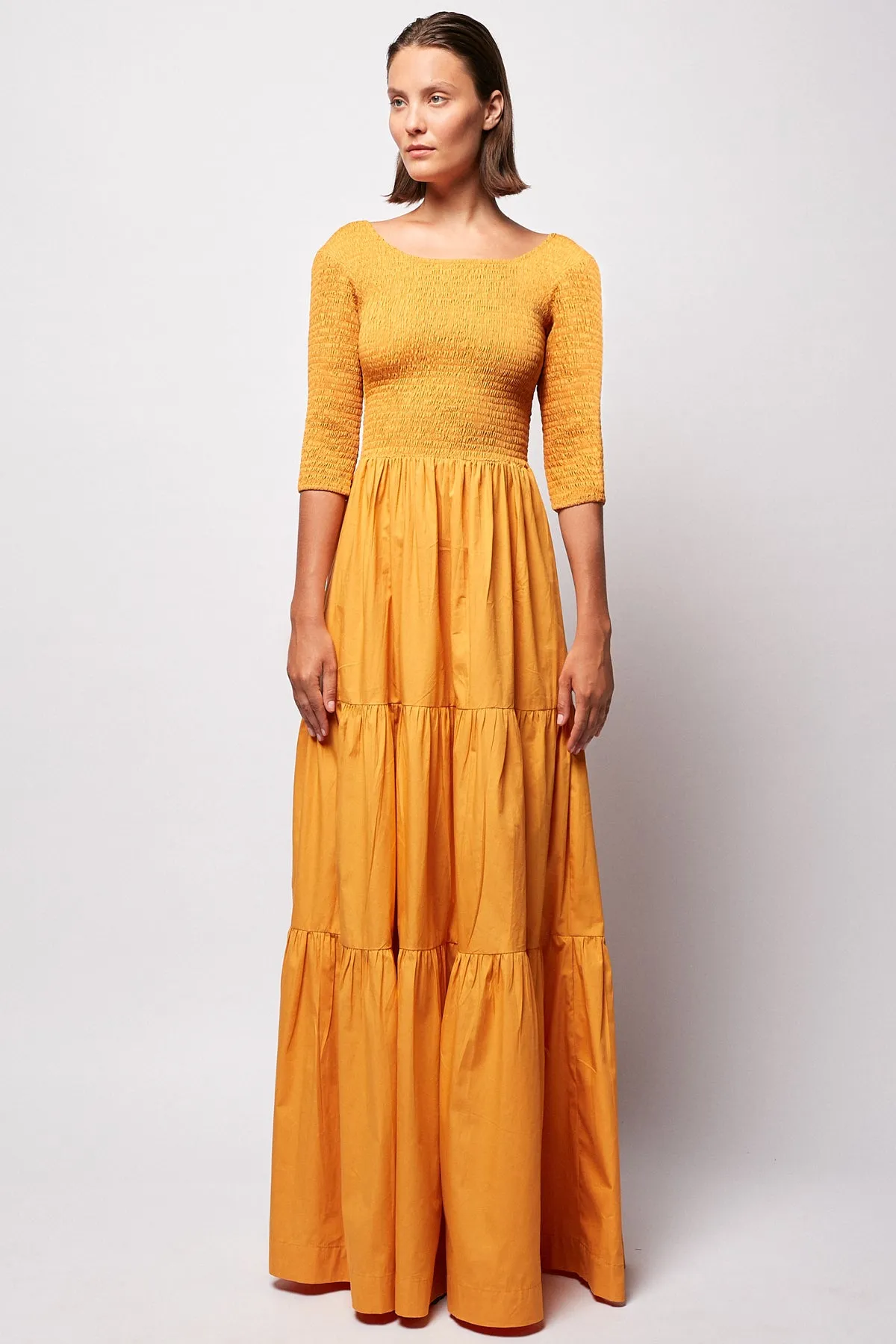 ¾ Sleeve Maxi
