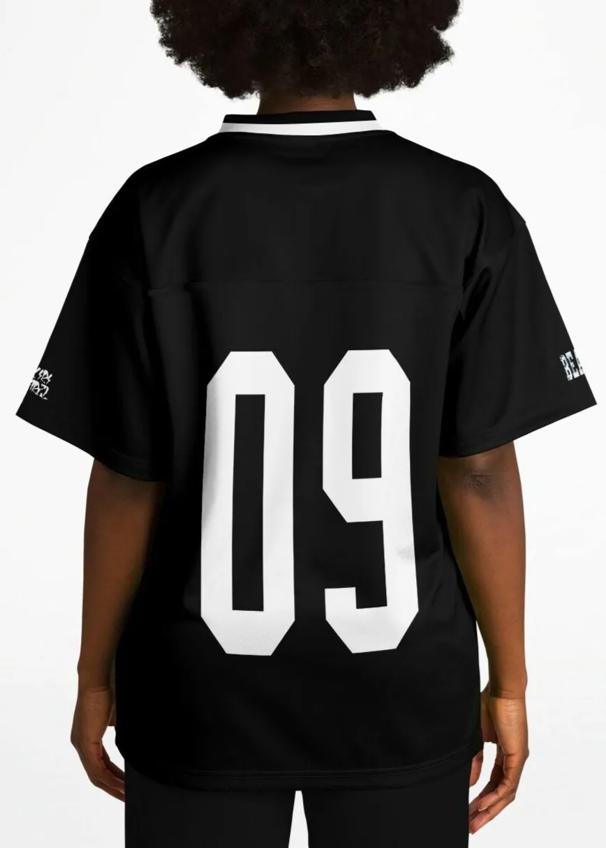 09 Crusader Black Football Jersey