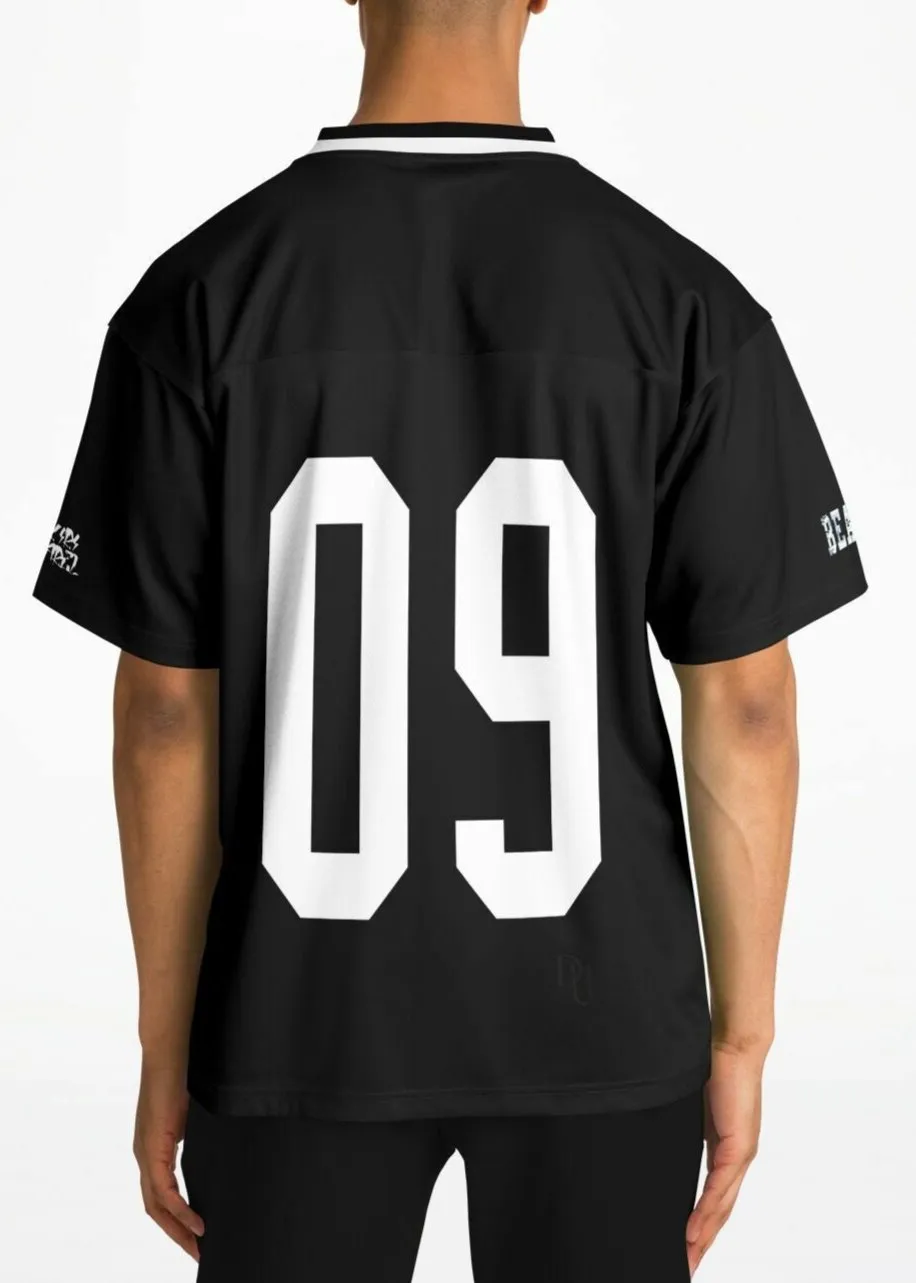 09 Crusader Black Football Jersey