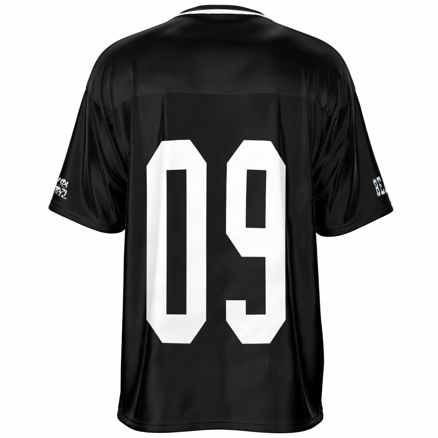 09 Crusader Black Football Jersey