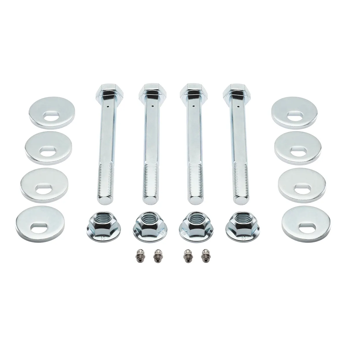 2005-2015 Nissan Xterra ± 2° Greaseable Front Camber/Caster Alignment Kit 2WD 4WD