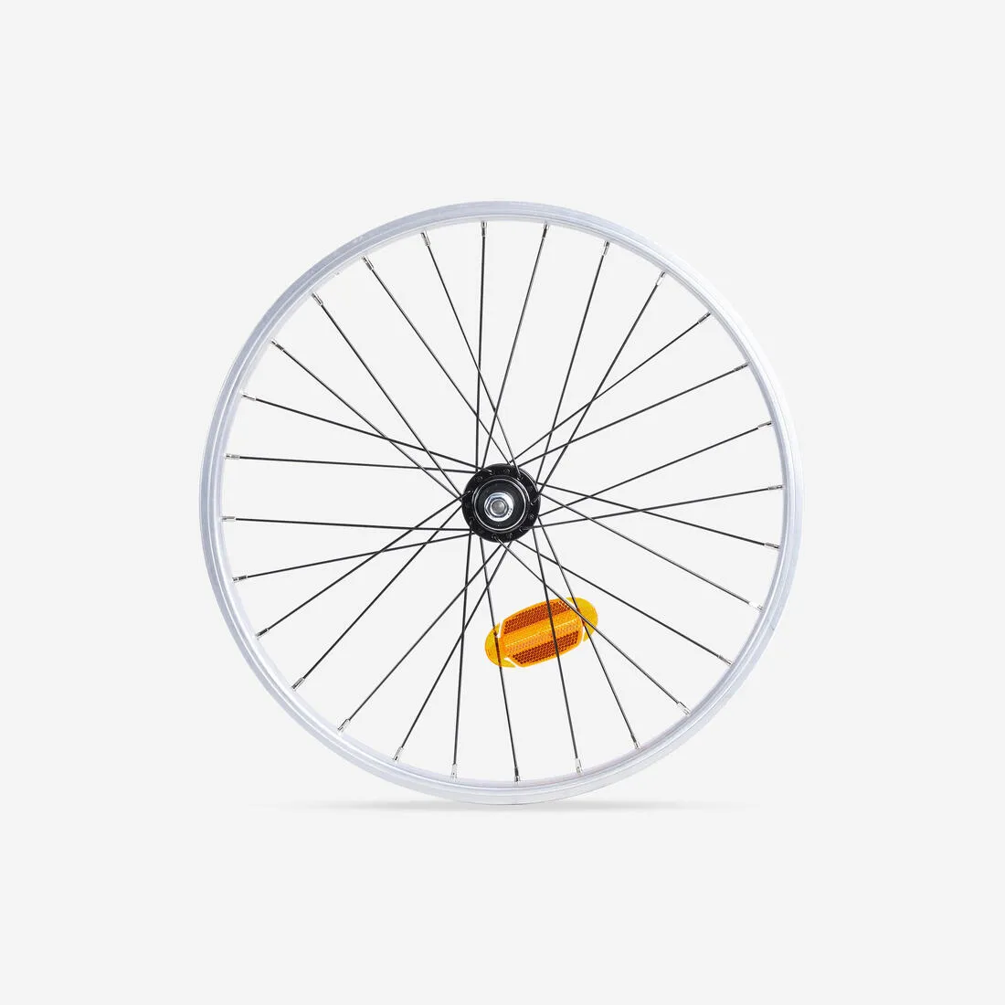 20" Single-Walled Wheel for the Tilt 500 Folding Bike - Black / Silver