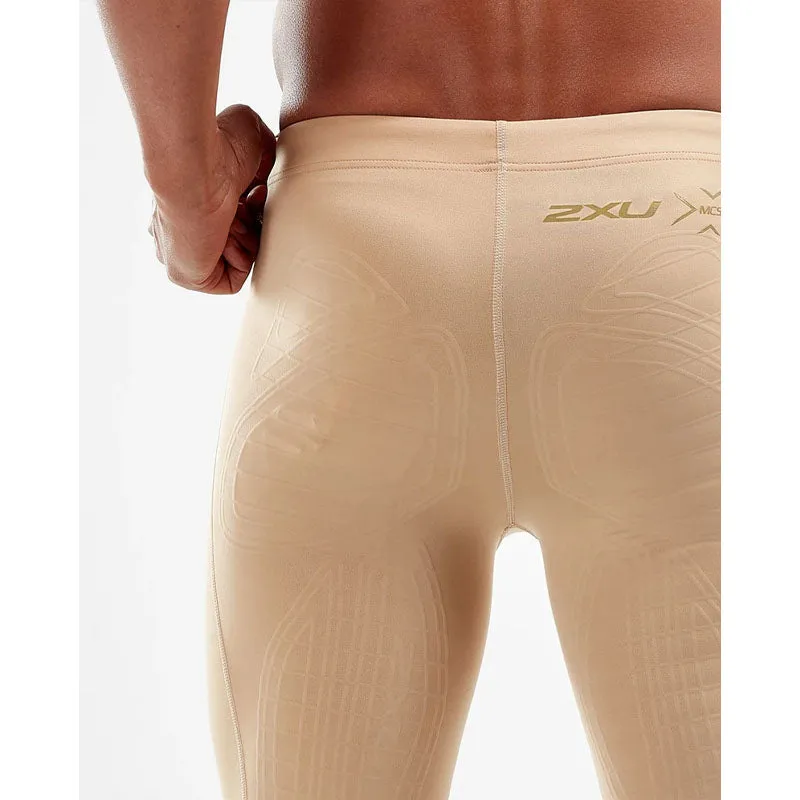 2XU Mens Soccer Compression 1/2 Shorts