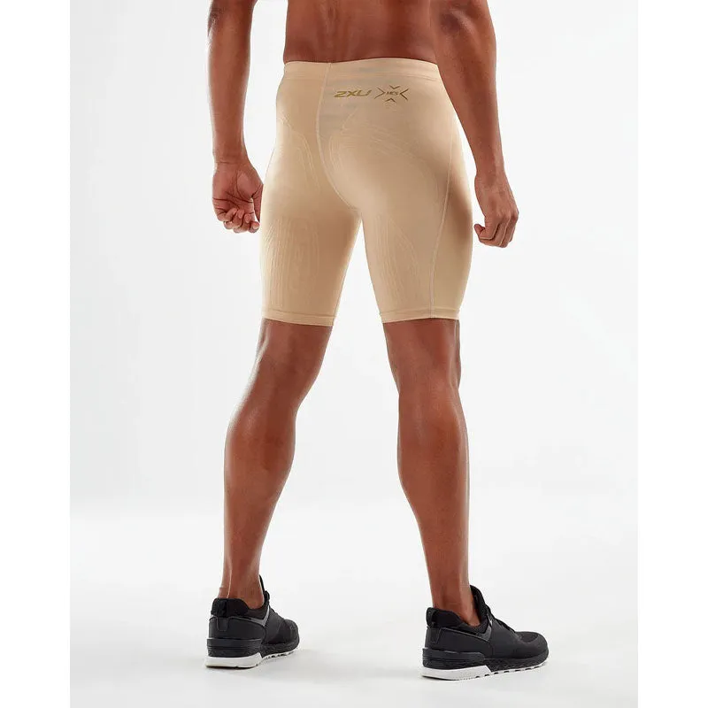 2XU Mens Soccer Compression 1/2 Shorts