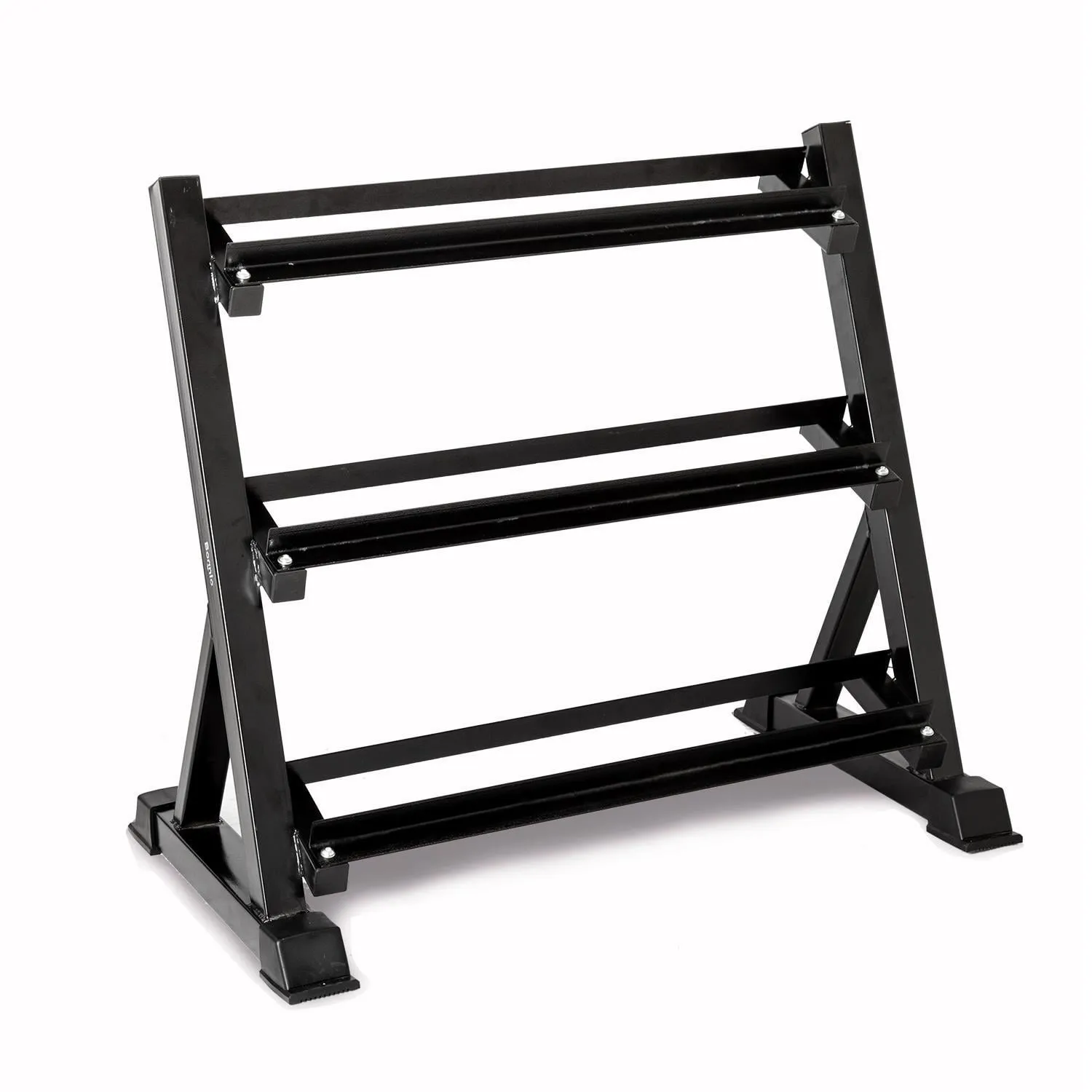 3-Tier Dumbbell Rack Stand, Weight Storage Organizer Fitness Equipment