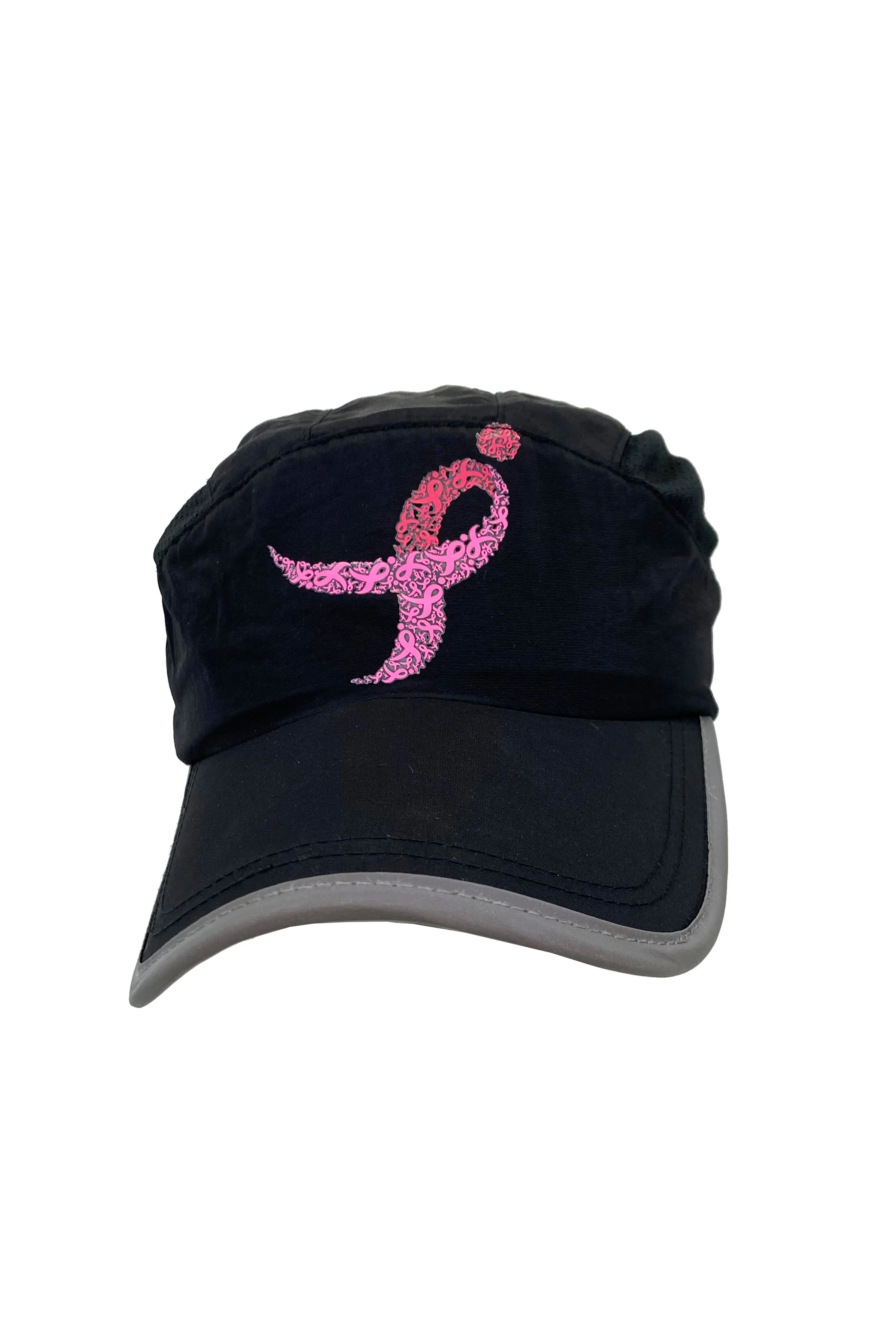 3008 - Komen Columbus Pink Ribbon Running Hat/Black