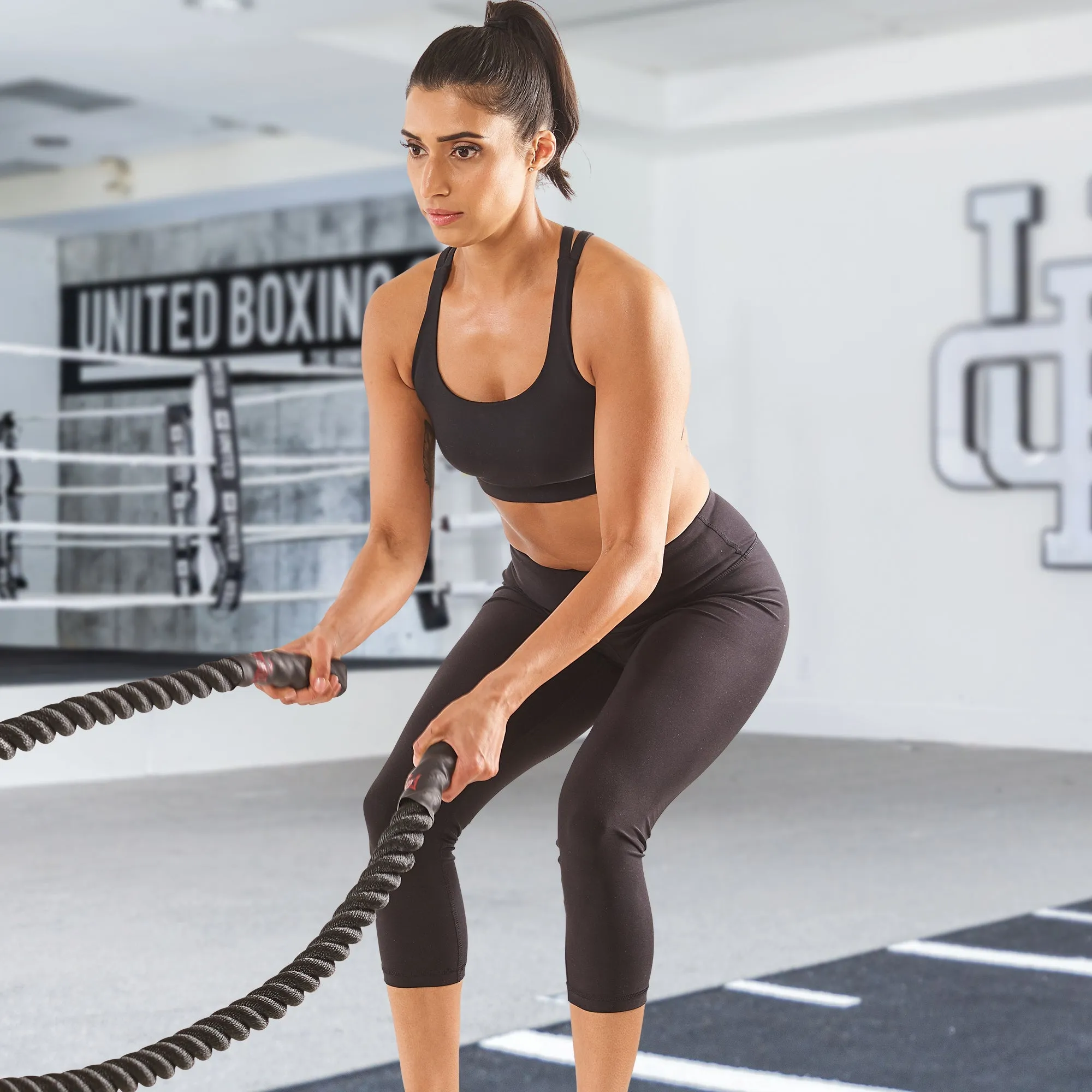 30Ft Battle Rope With Wall Mount