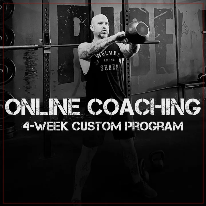 4-WEEK CUSTOM PROGRAM Online Coaching