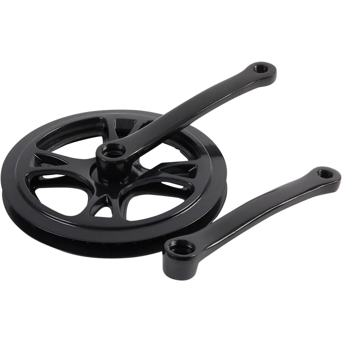 44 T 165 mm Single Chainset - Black