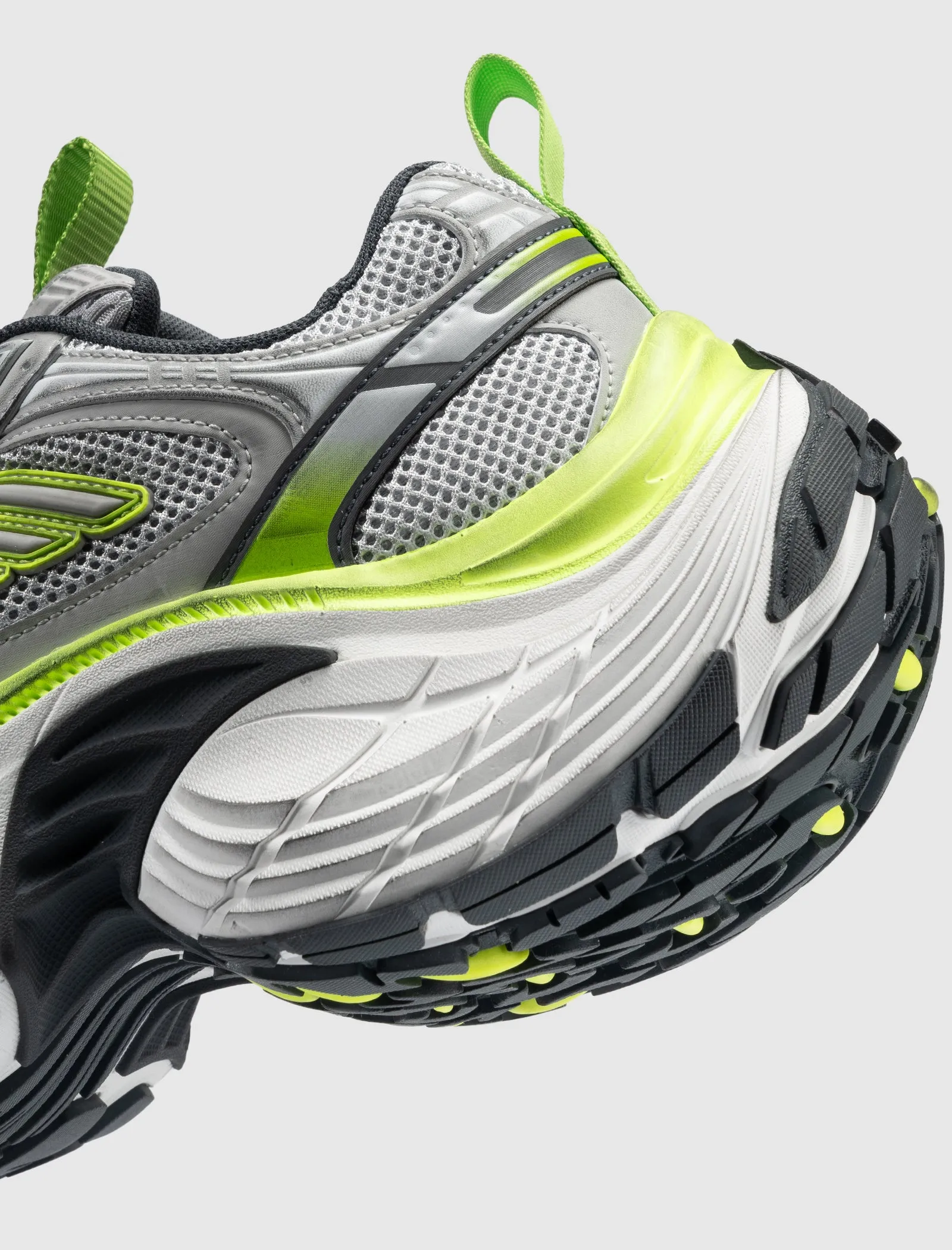 6XL SNEAKER "GREY/WHITE/GREEN/VOLT"