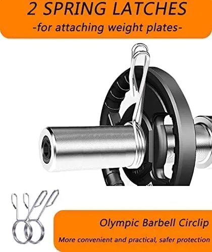 7FT Olympic Weight Barbell Bench Press Squat Bar
