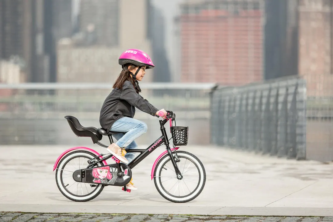 900 Kids' 16-Inch Bike (4-6 Years) Spy Hero Girl