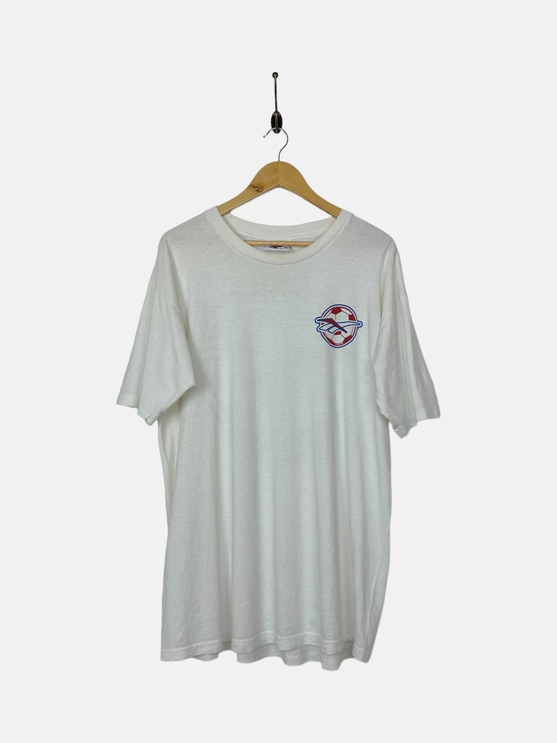 90's Reebok Football USA Made Vintage Lightweight T-Shirt Size XL