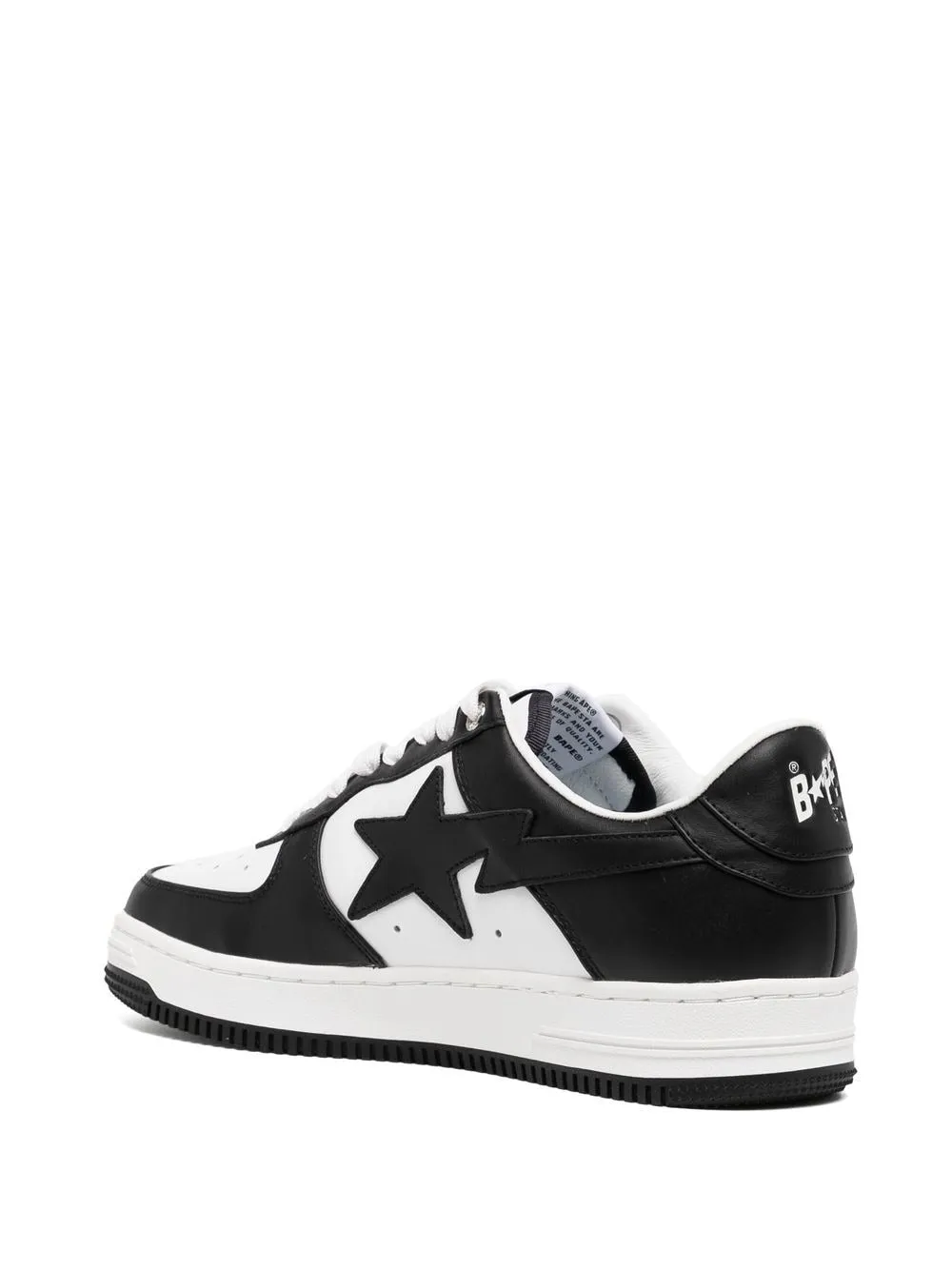 A BATHING APE® BAPE STA two-tone sneakers-Black
