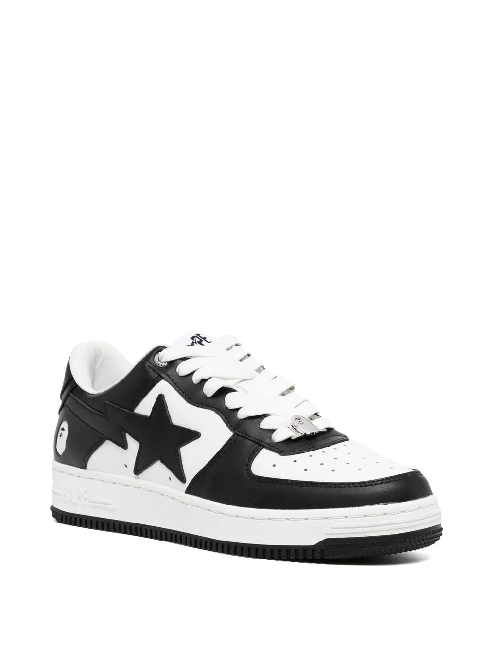 A BATHING APE® BAPE STA two-tone sneakers-Black
