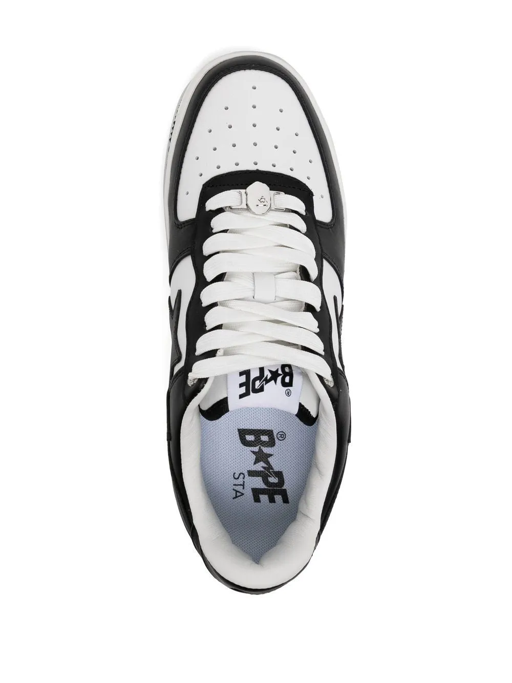 A BATHING APE® BAPE STA two-tone sneakers-Black