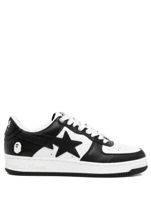 A BATHING APE® BAPE STA two-tone sneakers-Black