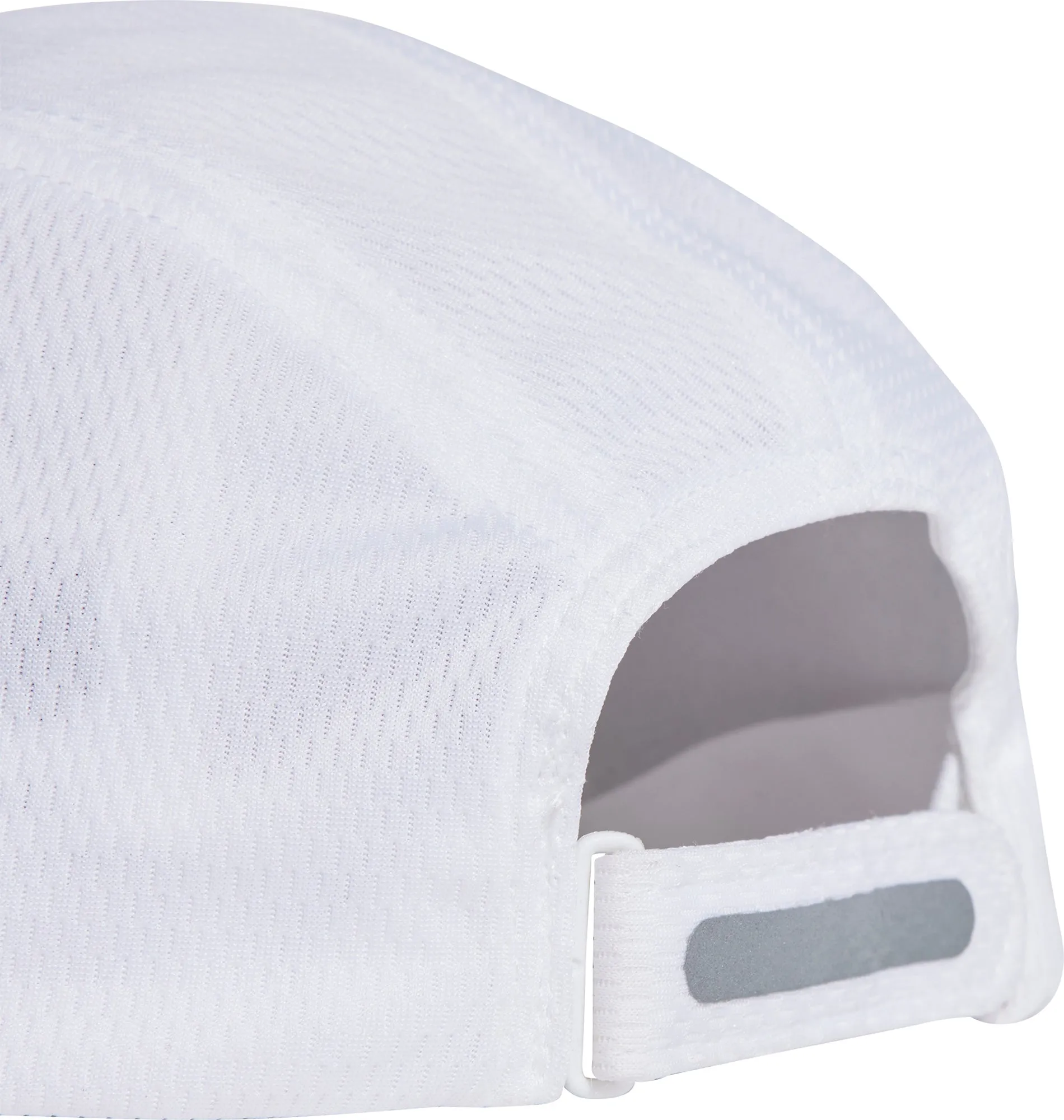 adidas AeroReady 4 Panel Mesh Running Cap - White