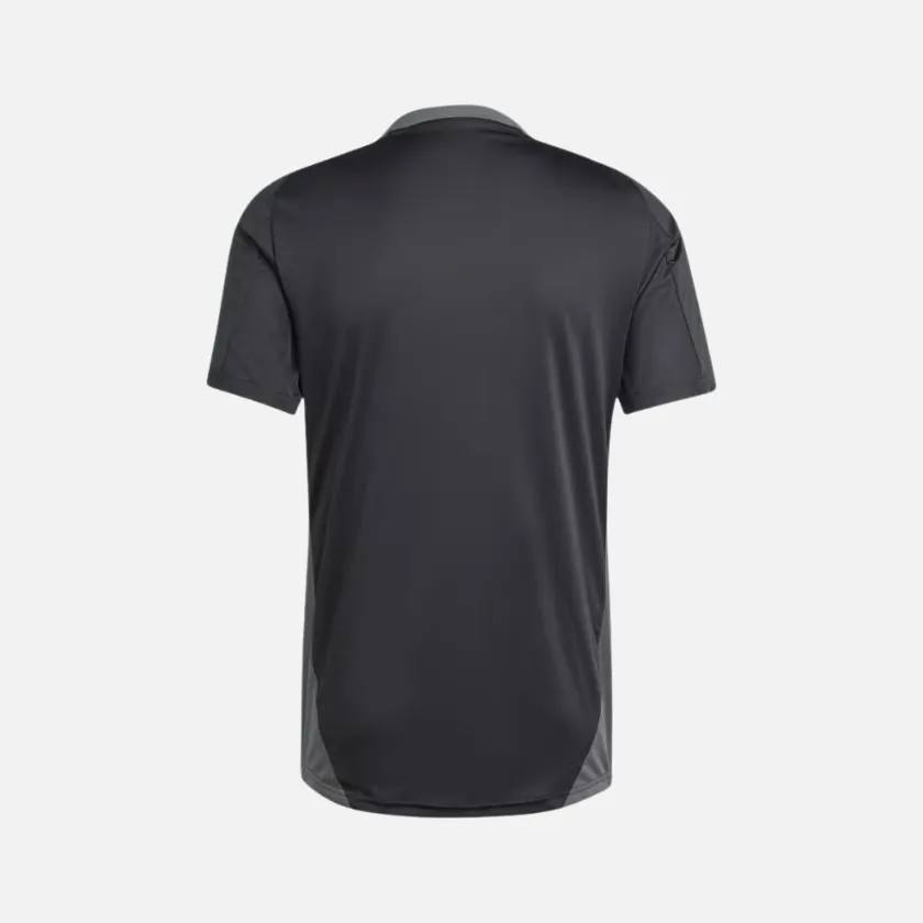 Adidas Tiro 24 Competition Men's Football Training Jersey -Black/Team Dark Grey