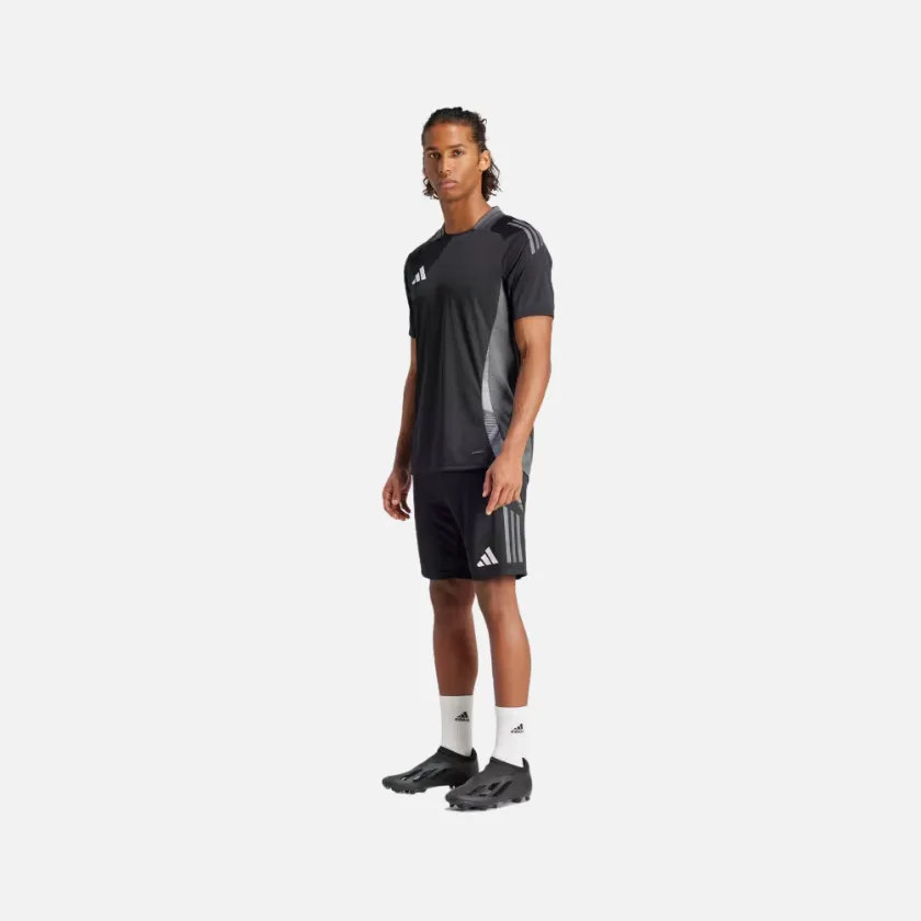 Adidas Tiro 24 Competition Men's Football Training Jersey -Black/Team Dark Grey