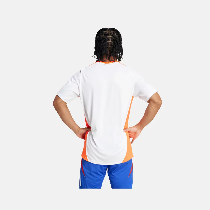 Adidas Tiro 24 Competition Men's Football Training Jersey -White/App Solar Red