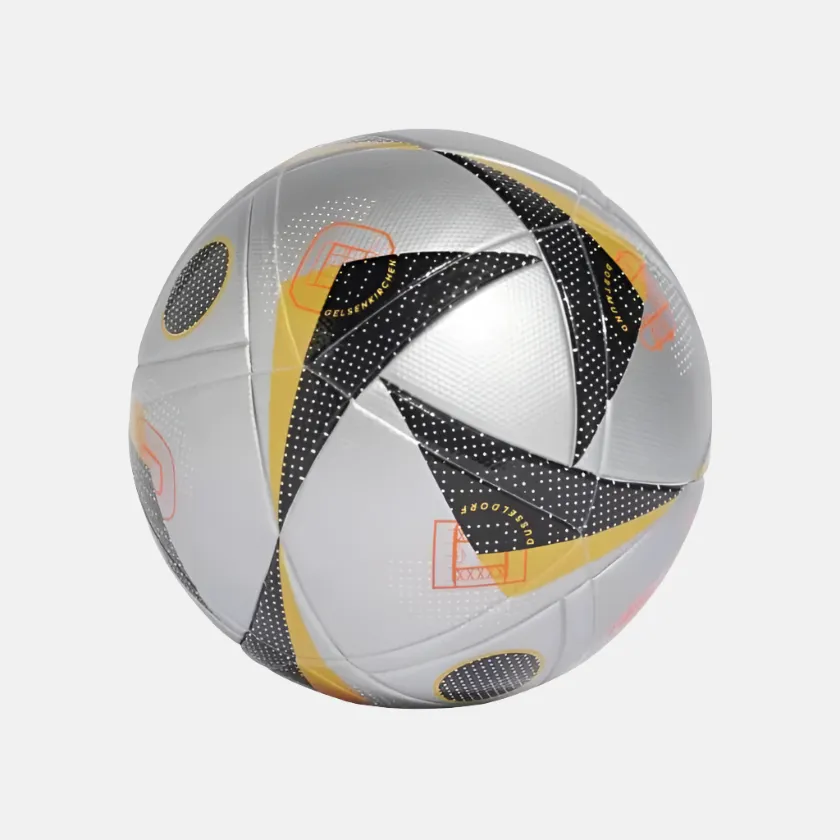 Adidas x Euro 24 League Adult Football -Silver/Goldmet