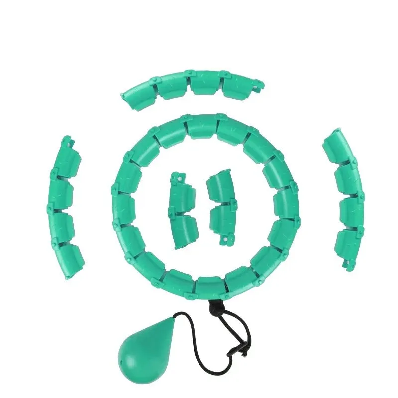 Adjustable Sport Hoops for Waist Exercise - Detachable Massage Hoops for Fitness and Weight Loss