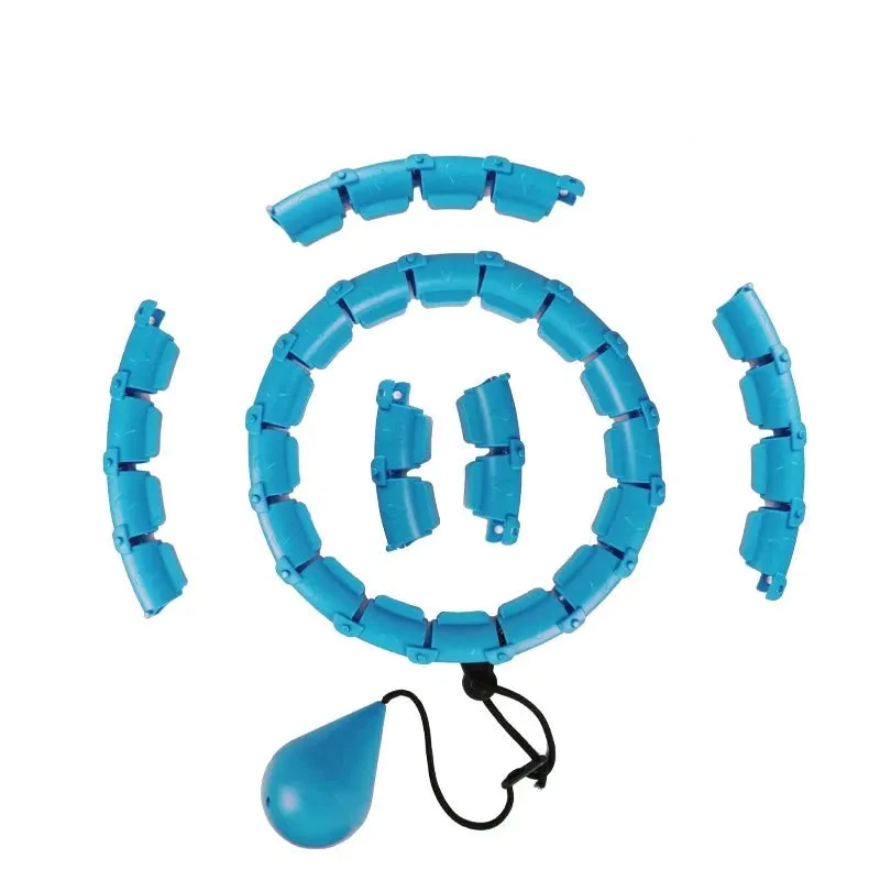 Adjustable Sport Hoops for Waist Exercise - Detachable Massage Hoops for Fitness and Weight Loss