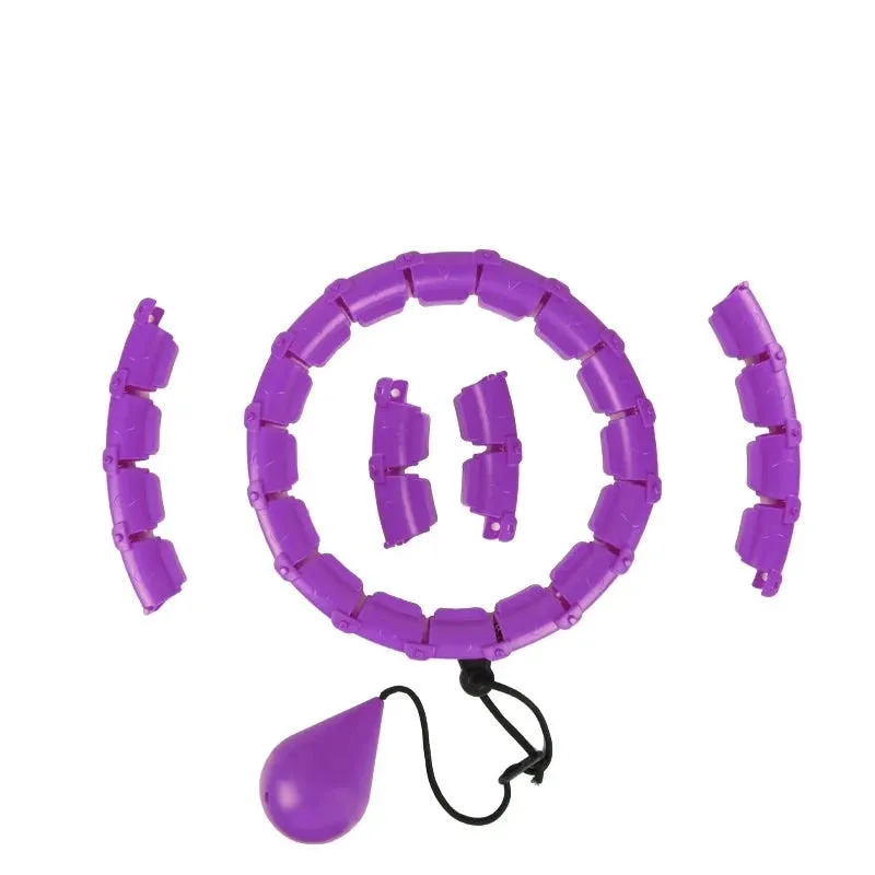 Adjustable Sport Hoops for Waist Exercise - Detachable Massage Hoops for Fitness and Weight Loss