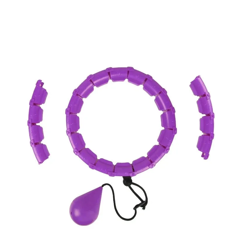 Adjustable Sport Hoops for Waist Exercise - Detachable Massage Hoops for Fitness and Weight Loss