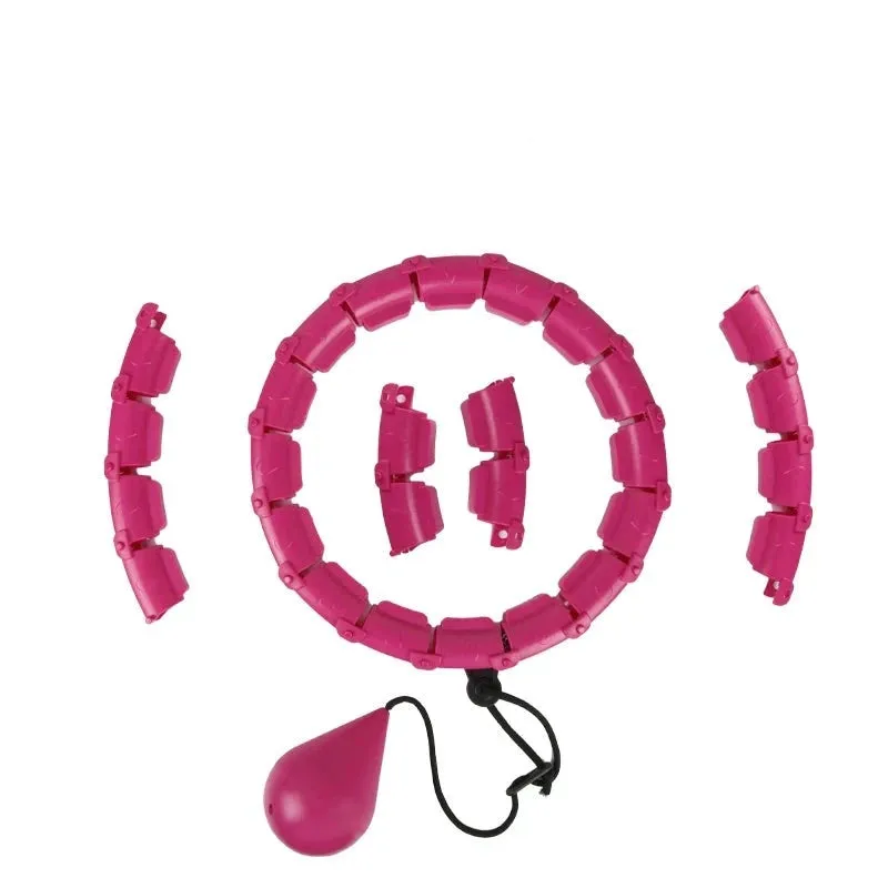 Adjustable Sport Hoops for Waist Exercise - Detachable Massage Hoops for Fitness and Weight Loss