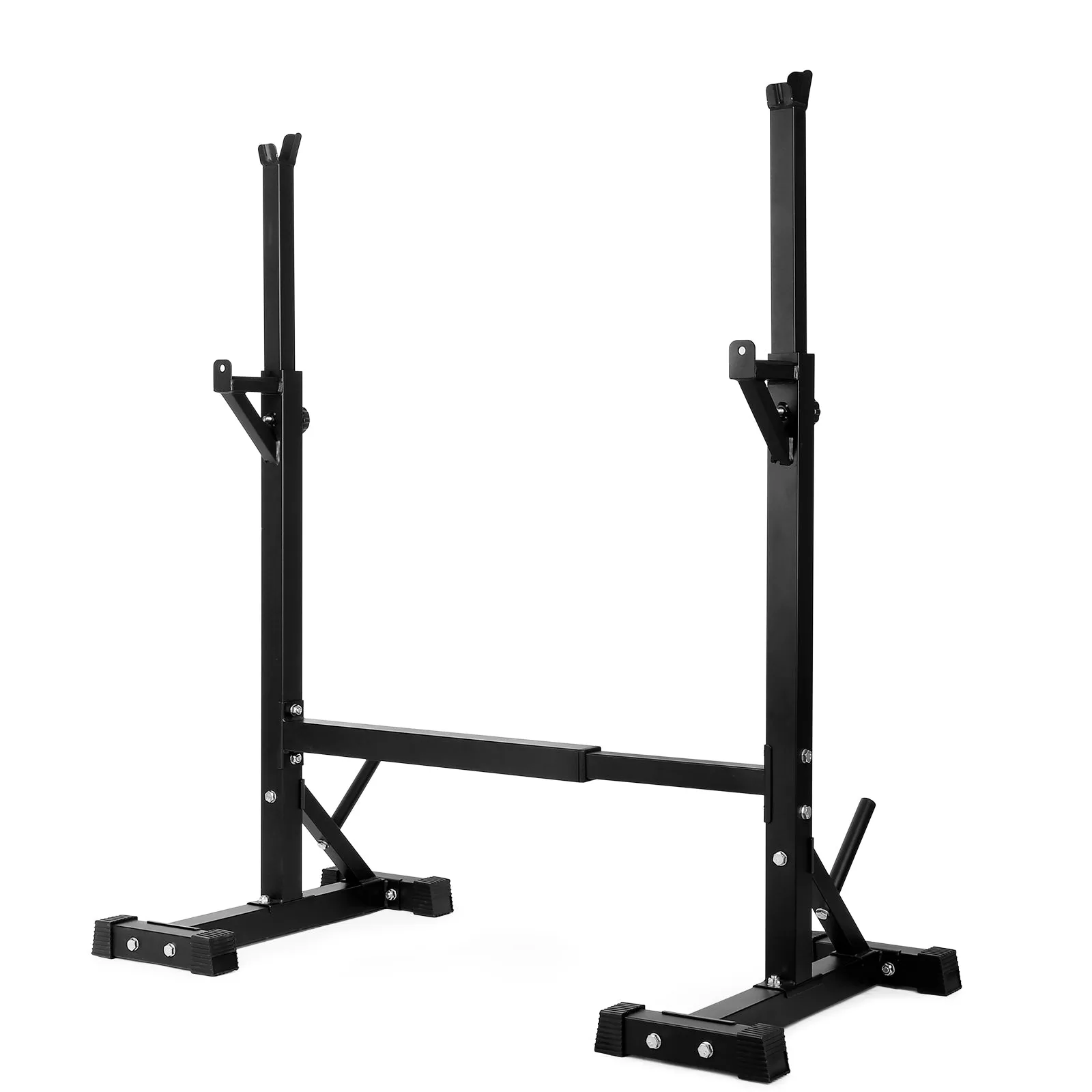 Adjustable Squat RacK Barbell Stand Fitness Equipment Max Load 550lbs