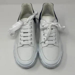 Alexander McQueen White Leather COURT Sneakers