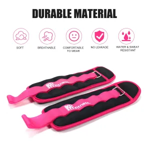 Ankle Weights for Women & Men 1 lb. pair