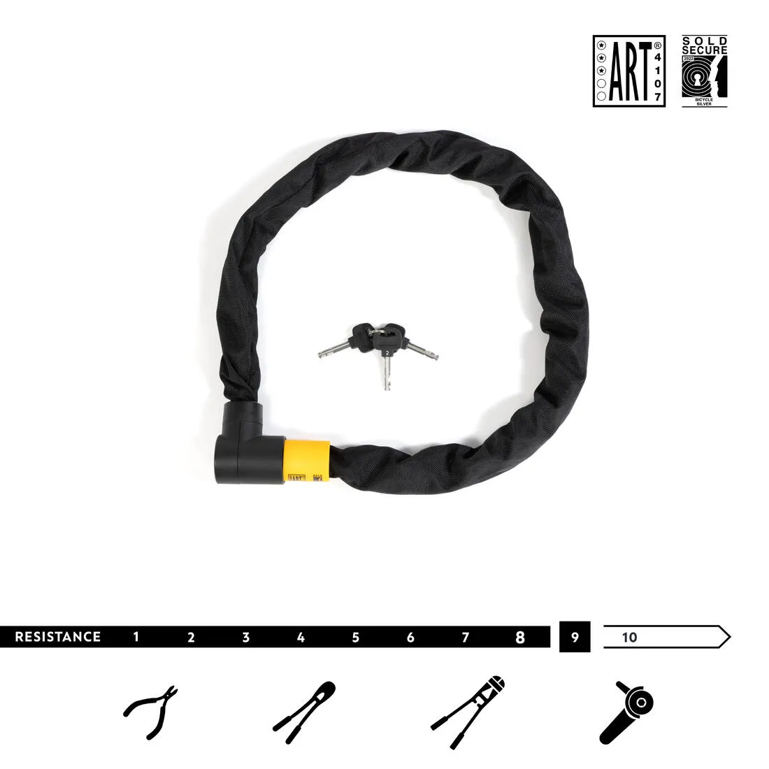 ART3 Chain Bike Lock 920 L