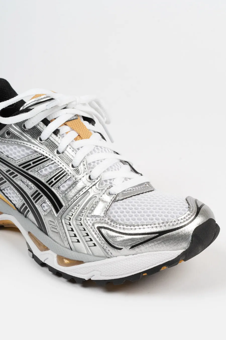 ASICS GEL-KAYANO 14 WOMENS WHITE PURE GOLD