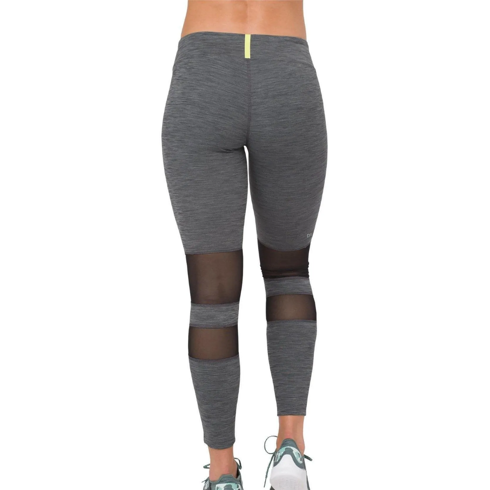 Asics Melange Womens 7/8 Running Tights - Black
