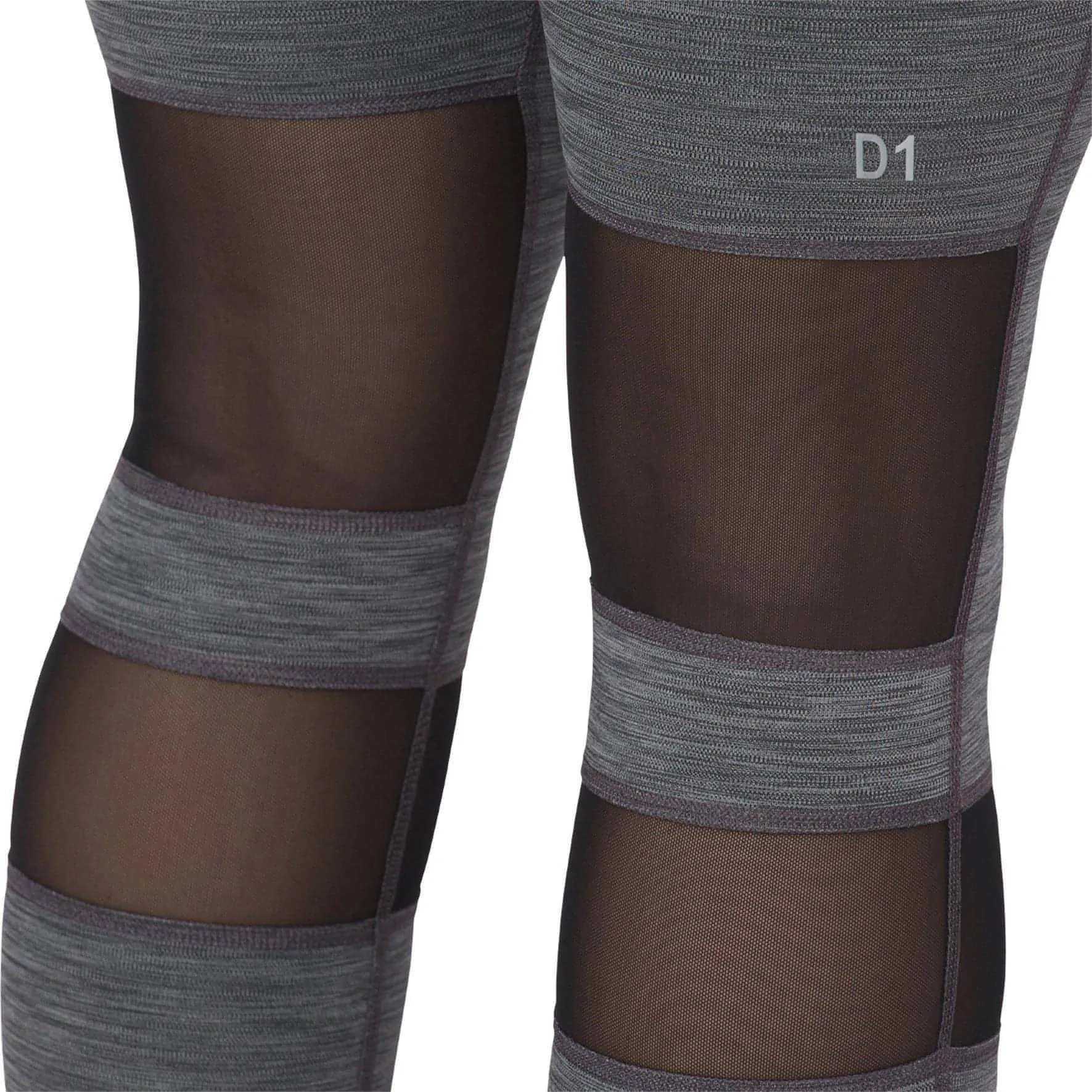 Asics Melange Womens 7/8 Running Tights - Black