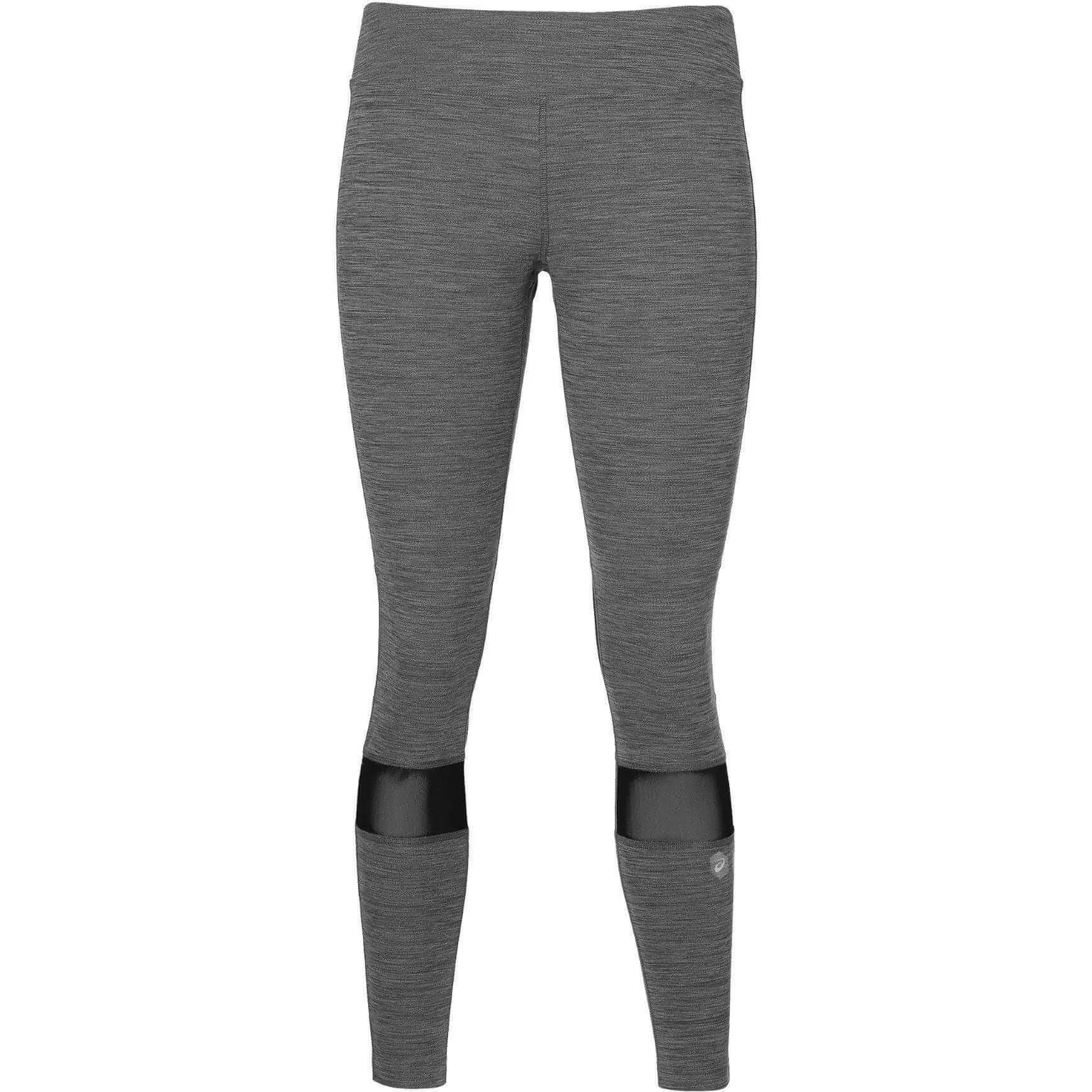 Asics Melange Womens 7/8 Running Tights - Black