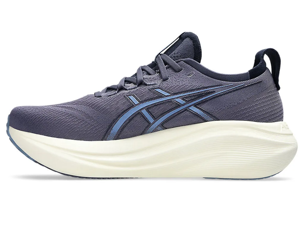Asics Men's GEL-NIMBUS 27 Running Shoes in Indigo Fog/Denim Blue