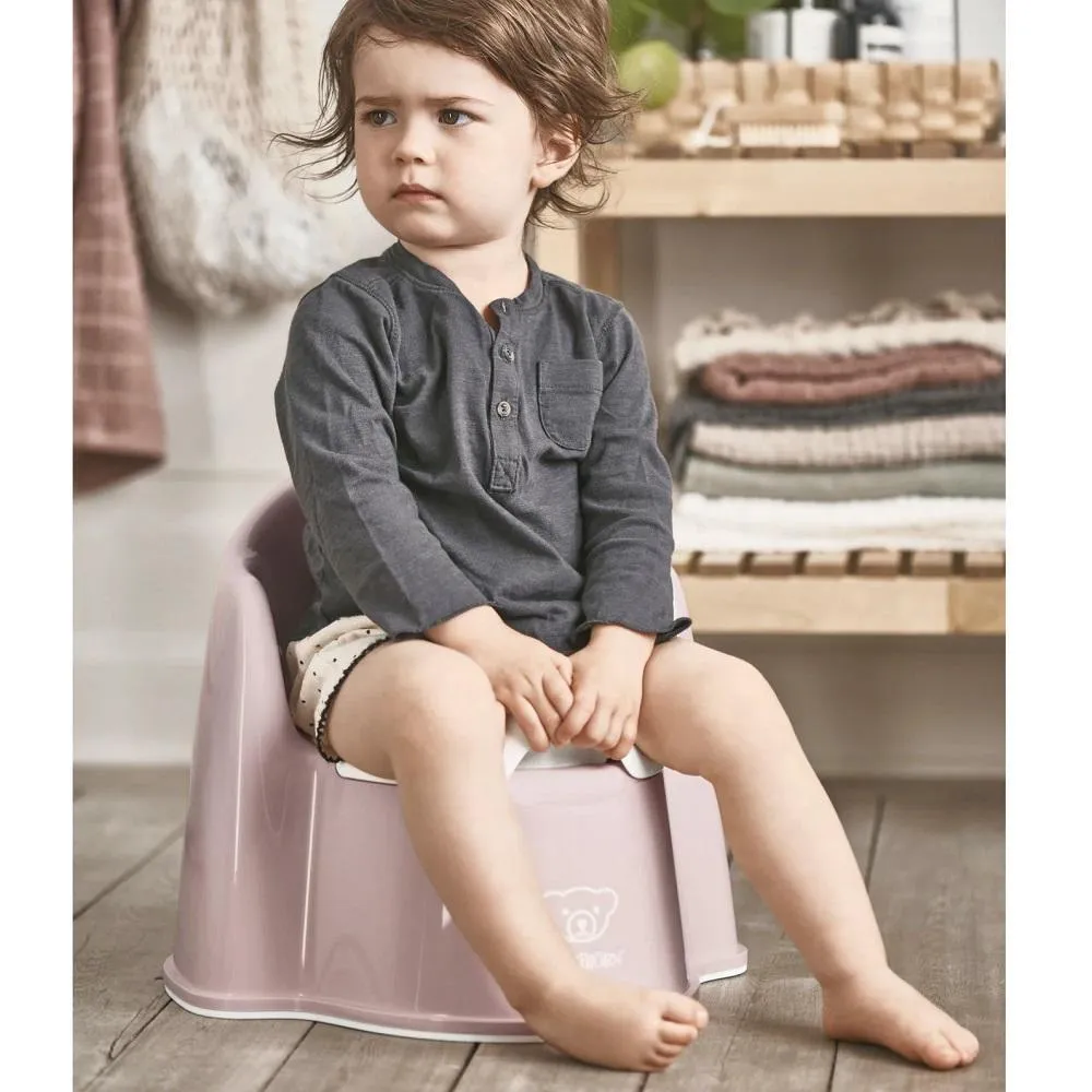 Baby Bjorn Potty Chair (Powder Pink/White)