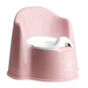 Baby Bjorn Potty Chair (Powder Pink/White)