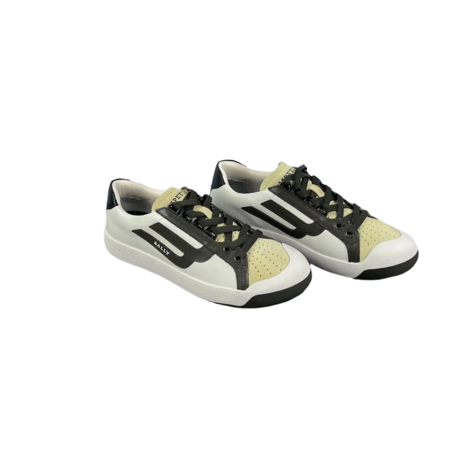 Bally New Competition 256 White Leather Sneakers