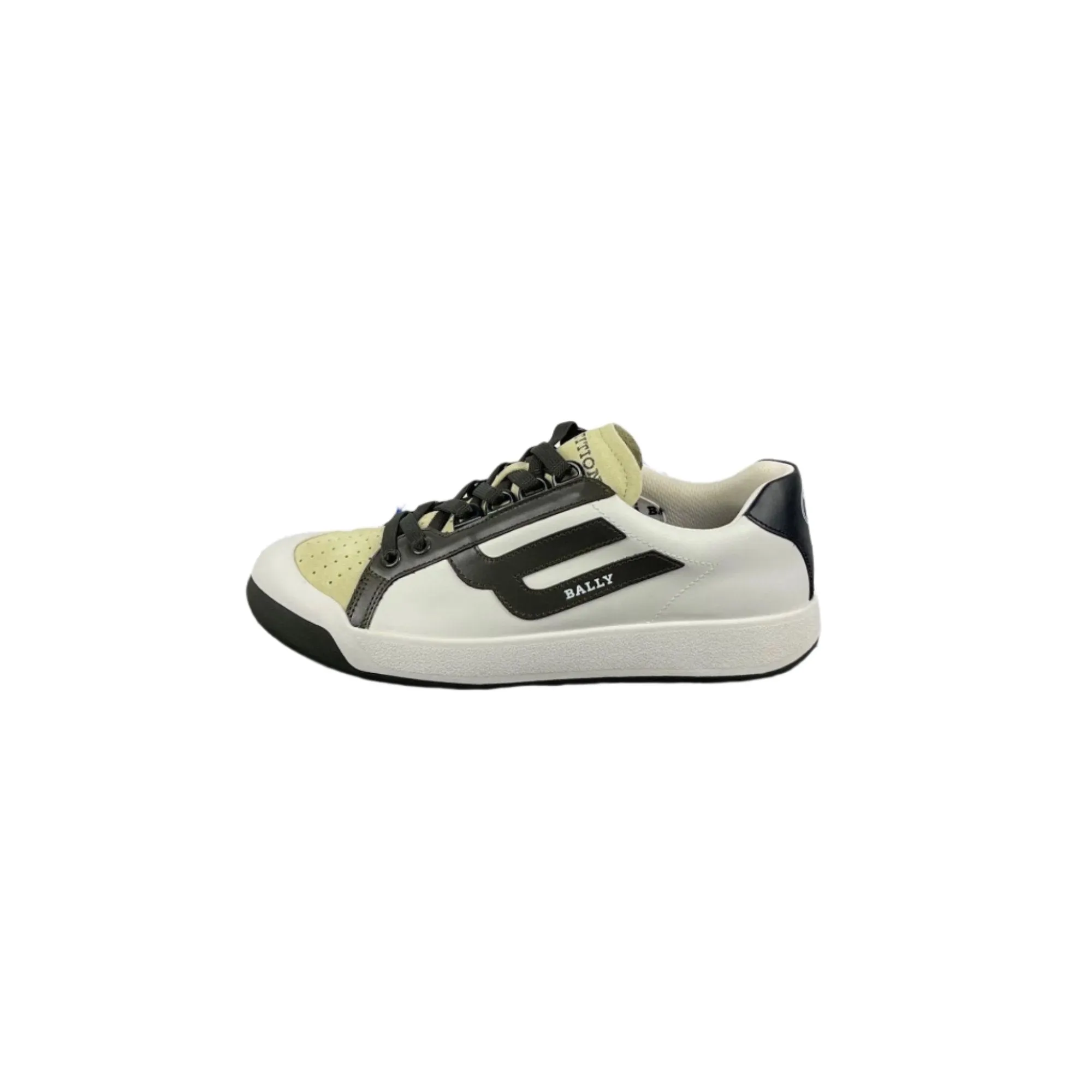 Bally New Competition 256 White Leather Sneakers