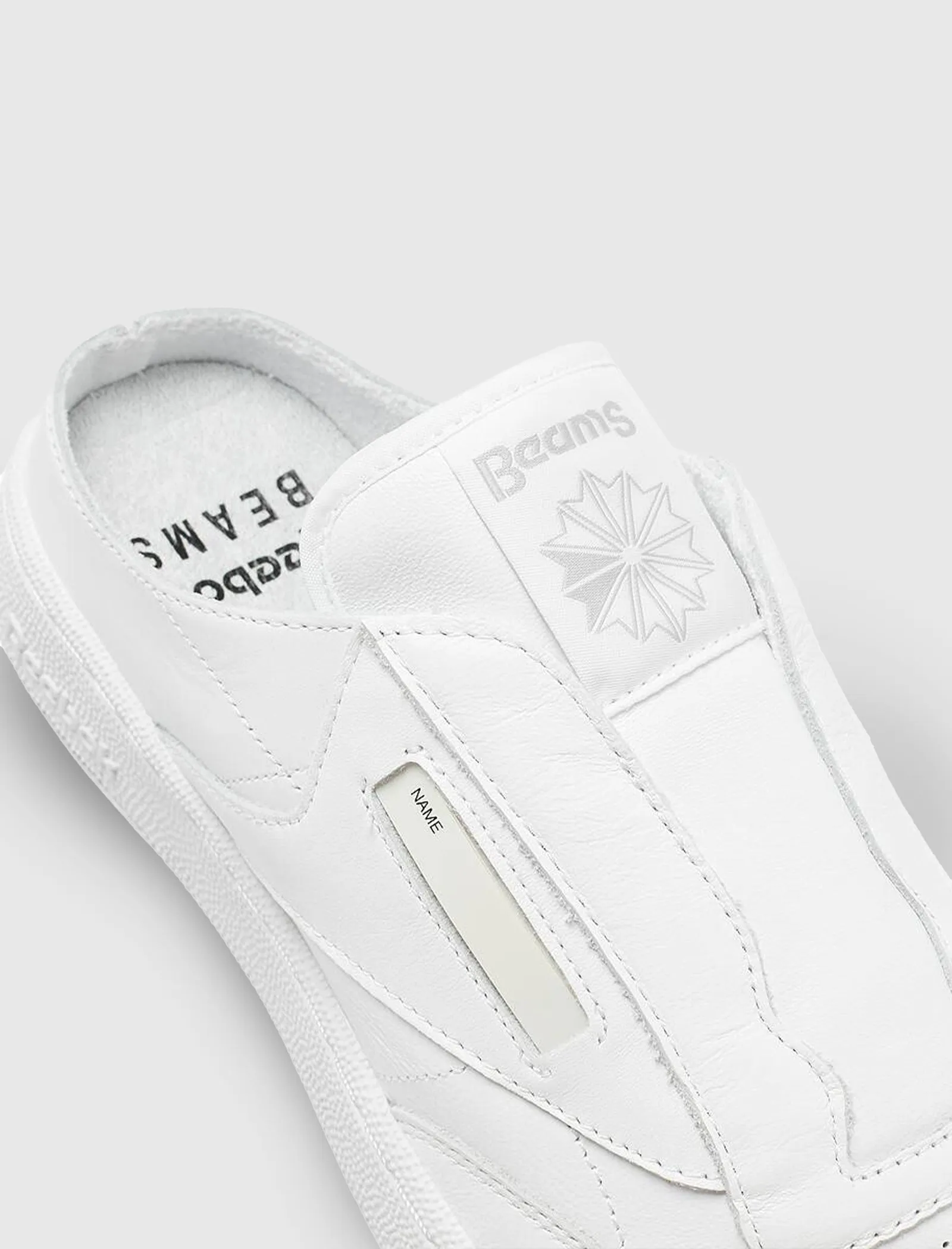 BEAMS CLUB C LACELESS MULE