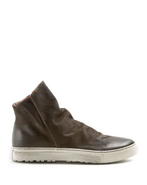 BIEL Brown Leather Sneaker Boots
