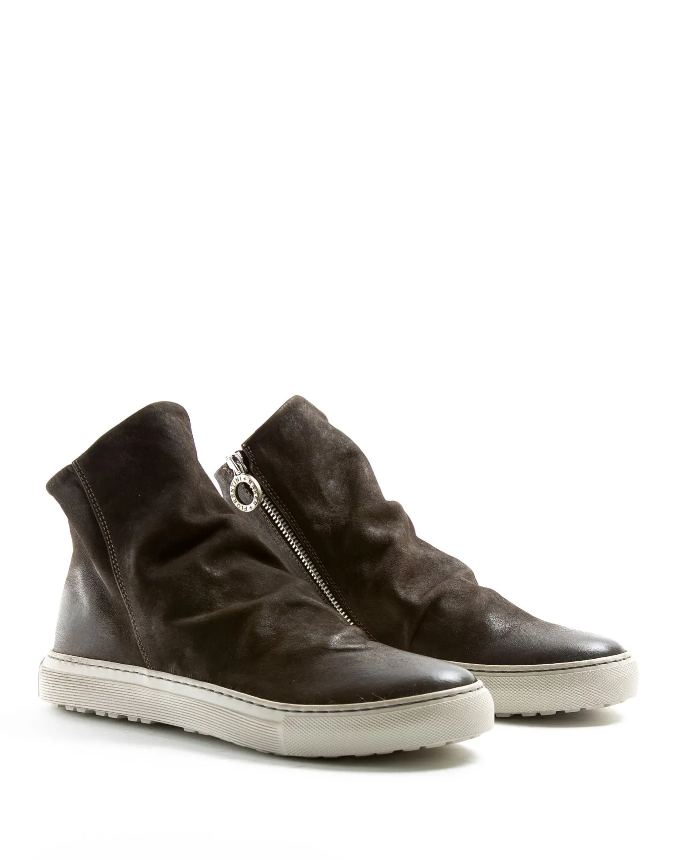 BIEL Brown Leather Sneaker Boots