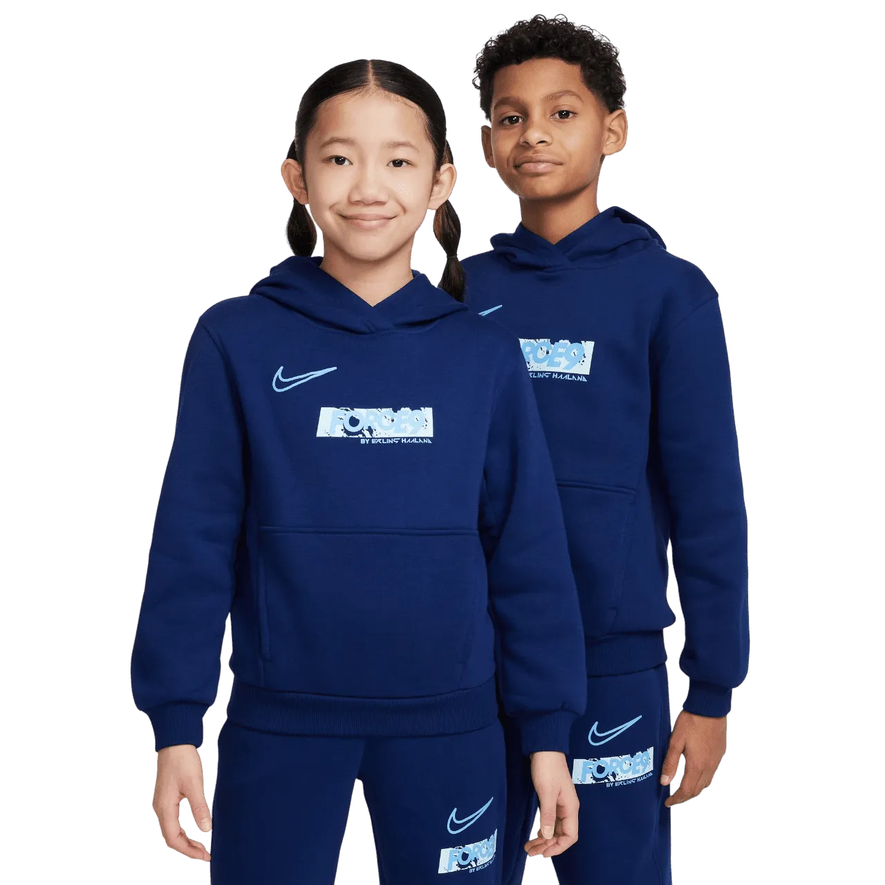 Big Kids' Club Fleece Erling Haaland Hoodie (HJ3837-492)