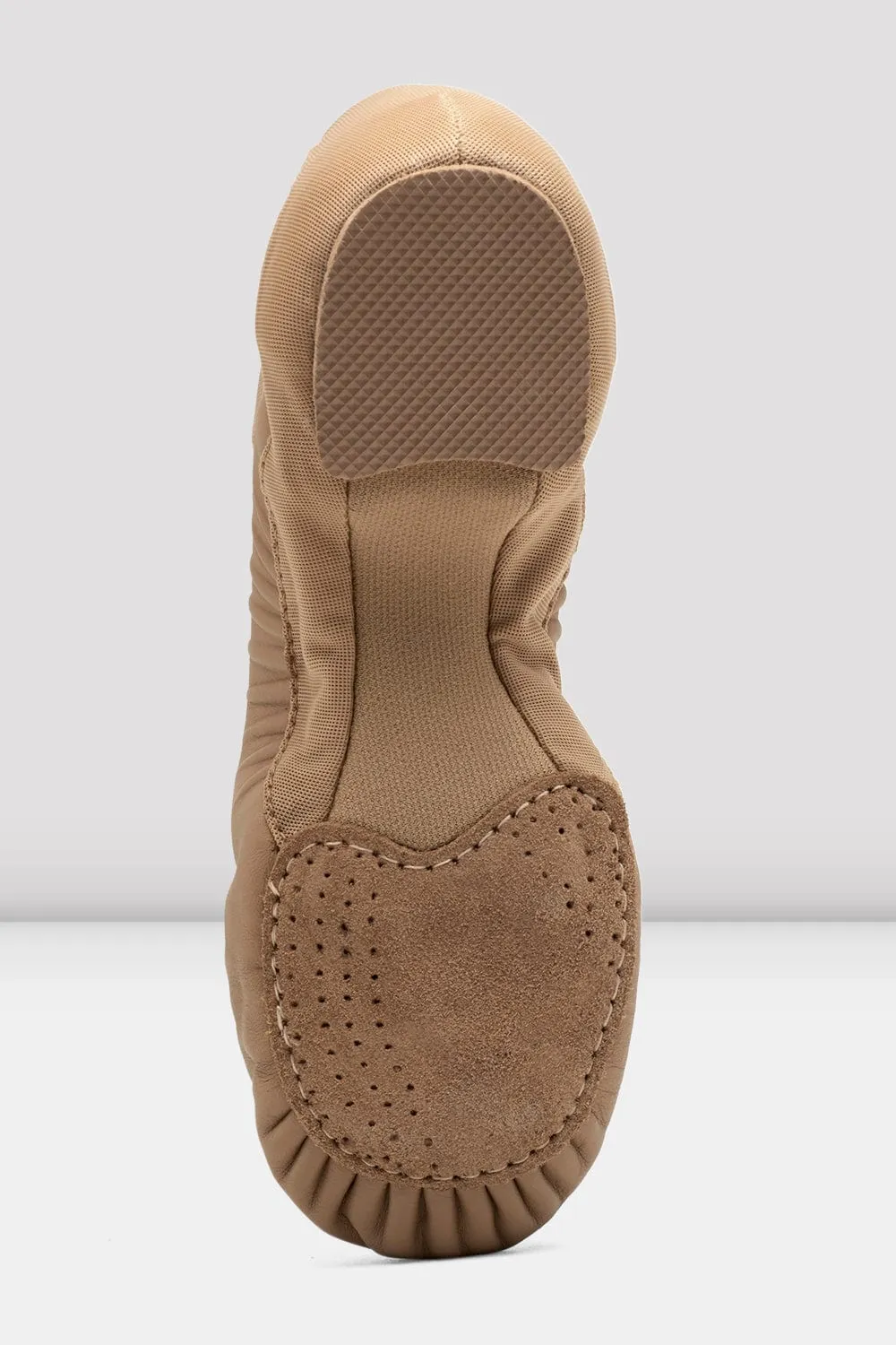 Bloch Pulse Tan Jazz Dance Shoe in Tan - Kids - SO470G