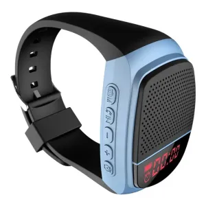 Bluetooth Sports Wristwatch with HQ Speaker Sound Quality & FM Radio